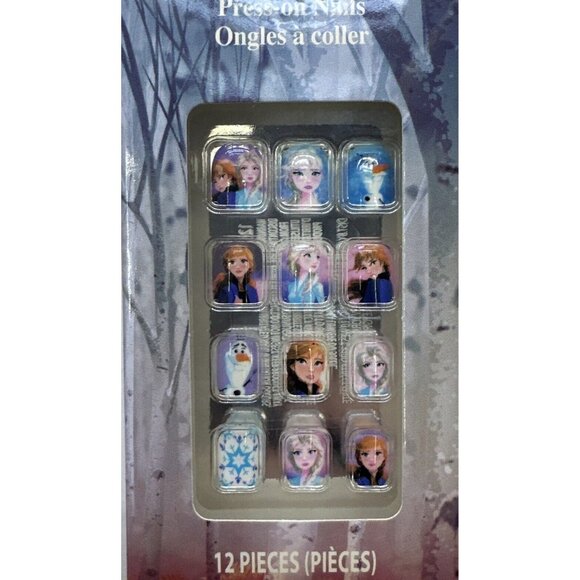 Disney / Barbie girls press on nails 12 pieces each set 3 sets total - Picture 3 of 6